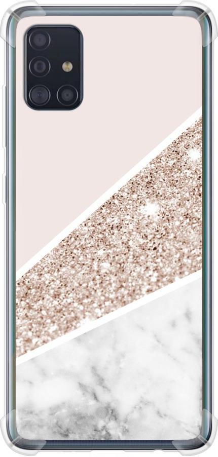 Чехол на Samsung Galaxy A51 2020 A515F Пастельный мрамор (4342sp-1827-42517)