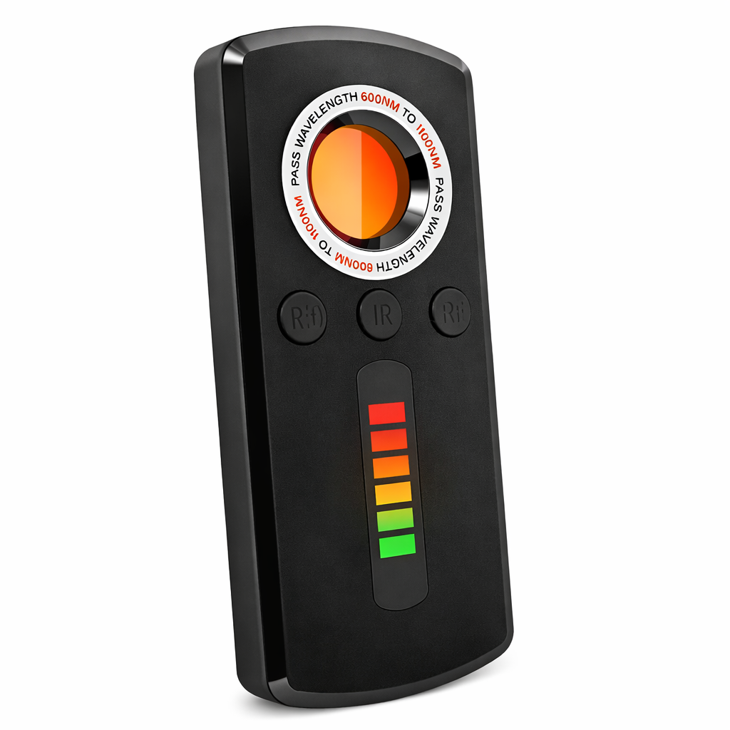 Детектор портативный с 5 светодиодами многофункциональный Черный (755977695762)