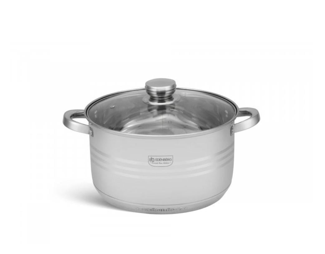 Набір посуду Edenberg EB-4037 із нержавіючої сталі 12 шт. (EB-4037) - фото 4 Набір посуду Edenberg EB-4037 із нержавіючої сталі 12 шт. (EB-4037) - фото 4