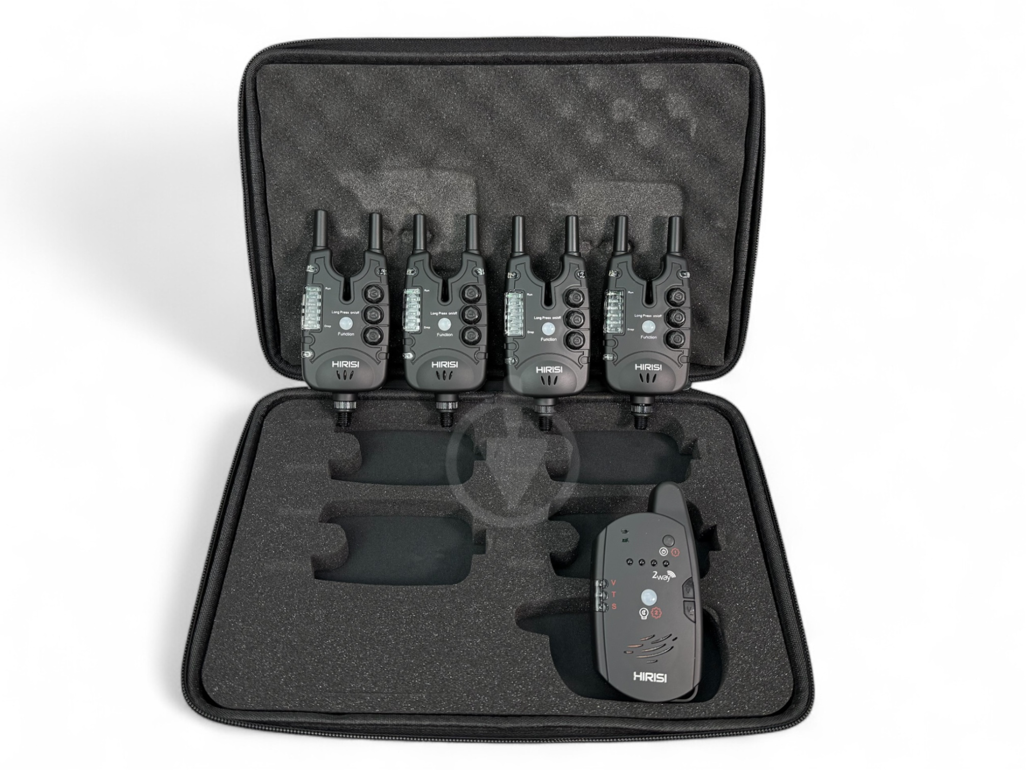 Карповые сигнализаторы поклевки Hirisi Carp PRO Q5 набор 4/1 (AC9) - фото 2 Карповые сигнализаторы поклевки Hirisi Carp PRO Q5 набор 4/1 (AC9) - фото 2