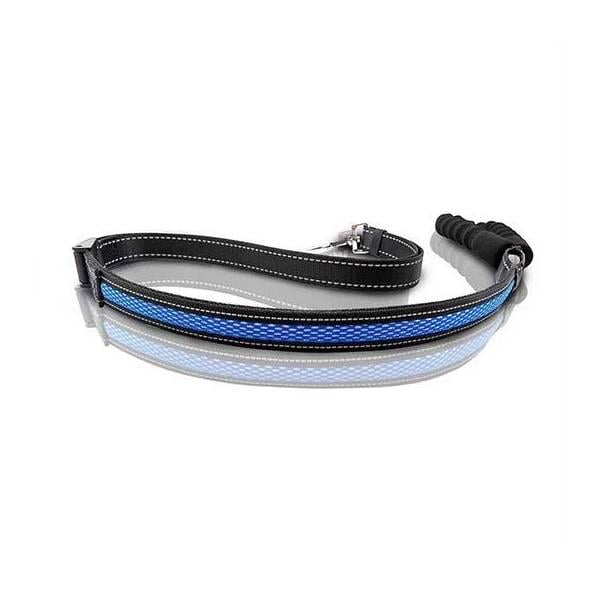 Поводок AnimAll LED регулируемый светящийся 2,5/120-150 см Синий (2000981125646)