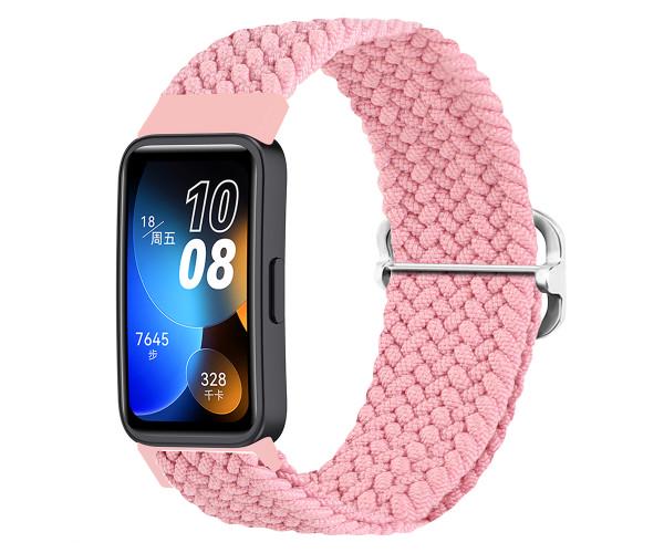 Ремешок Textile Elastic для Huawei Band 10/9/8 Розовый Ремешок Textile Elastic для Huawei Band 10/9/8 Розовый