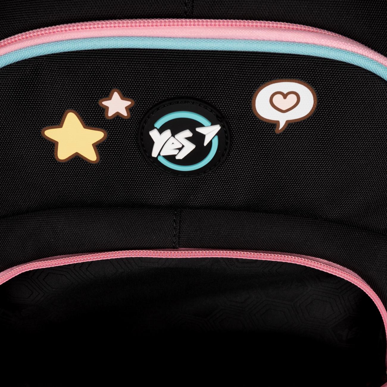 Рюкзак шкільний ортопедичнийй Yes Pusheen з пеналом і ланчбоксом (202775) - фото 5