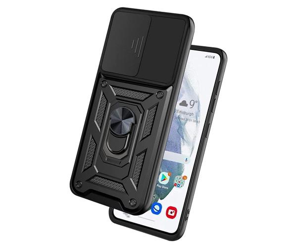 Чехол накладка Ricco Camera Sliding для Xiaomi Redmi 12 Черный - фото 5 Чехол накладка Ricco Camera Sliding для Xiaomi Redmi 12 Черный - фото 5