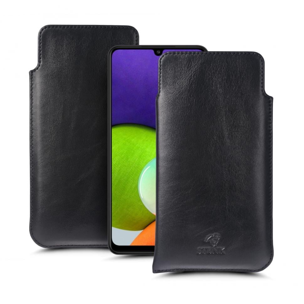 Футляр Stenk Elegance для Samsung Galaxy A22 Черный (68945) Футляр Stenk Elegance для Samsung Galaxy A22 Черный (68945)