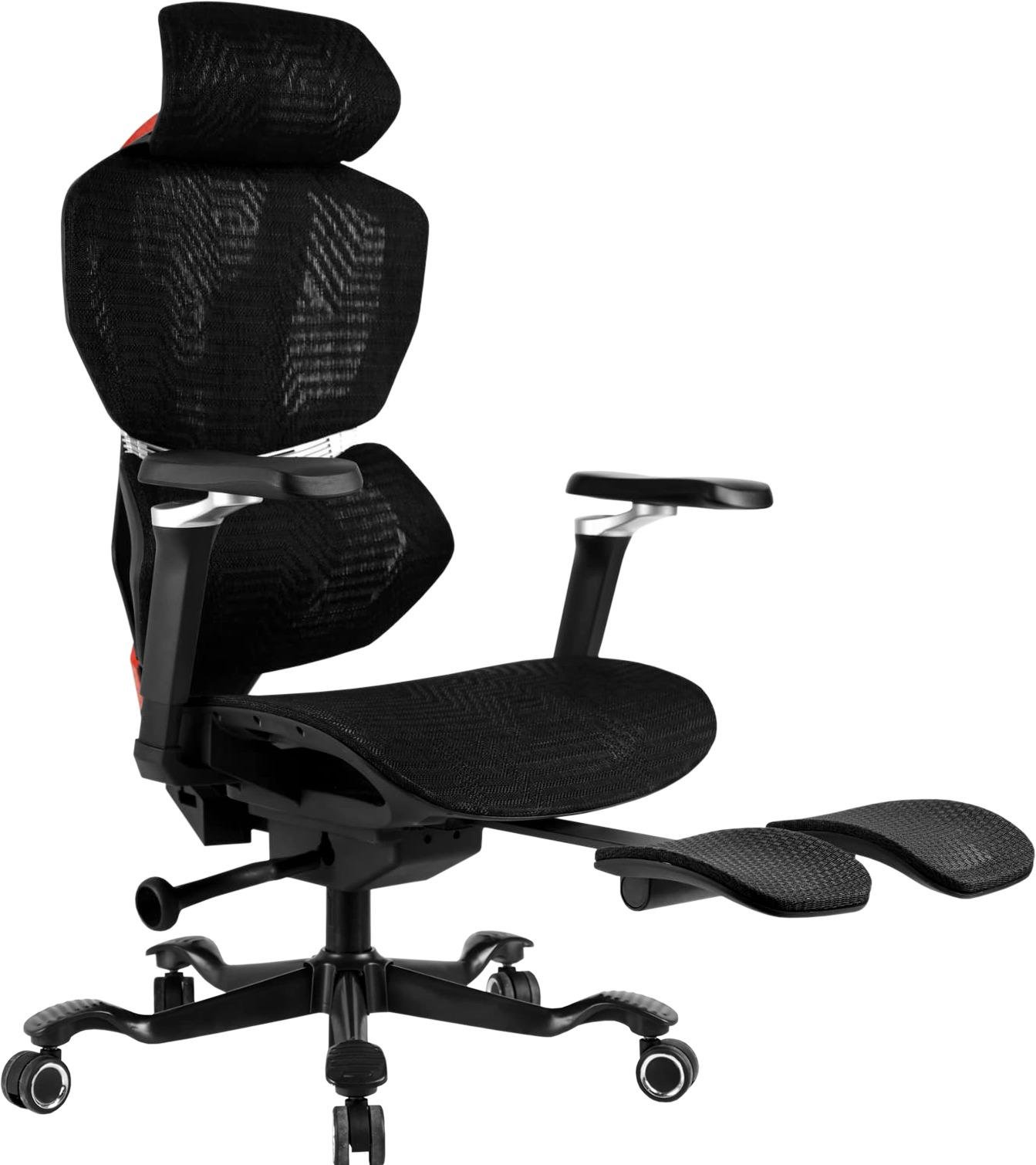 Крісло геймерське GT Racer X-7001 Black/Red - фото 5 Крісло геймерське GT Racer X-7001 Black/Red - фото 5