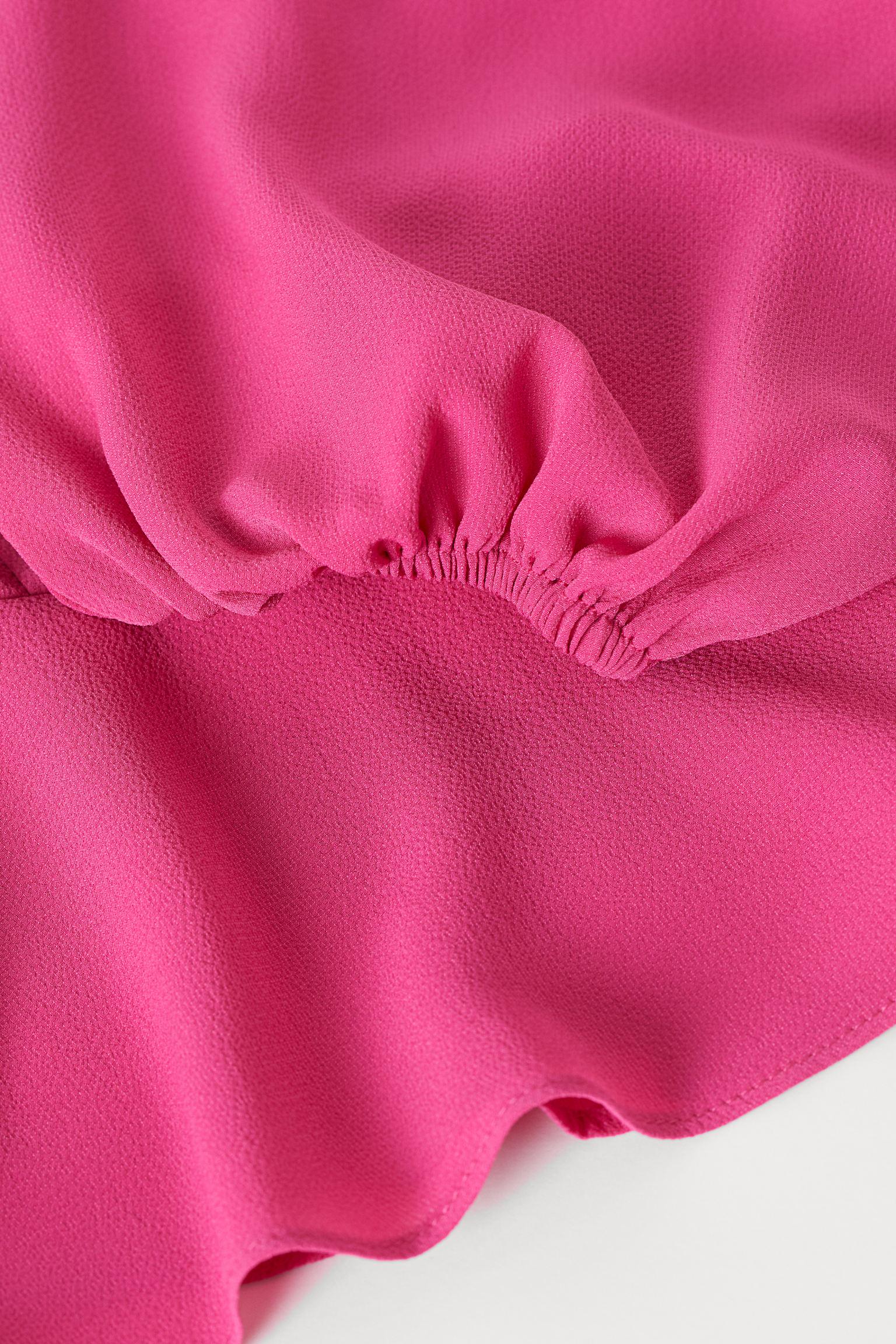 Блуза H&M р. 34 Фуксия (4037593940) - фото 2