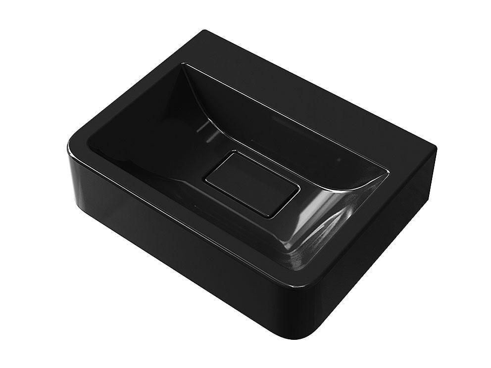 Умивальник підвісний Status Asti 45 см Black (736) - фото 7