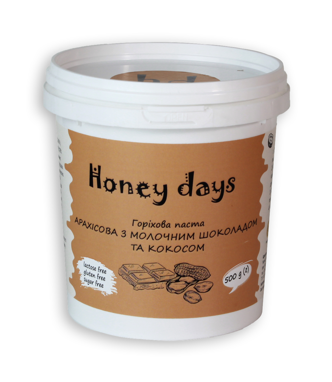 Арахисовая паста с молочным шоколадом и кокосом 350 г (2232218986) Арахисовая паста с молочным шоколадом и кокосом 350 г (2232218986)