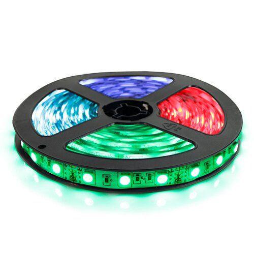 Светодиодная лента негерметичная OEM ST-12-5050-60-RGB-20 14,4W 5 м (27768348)