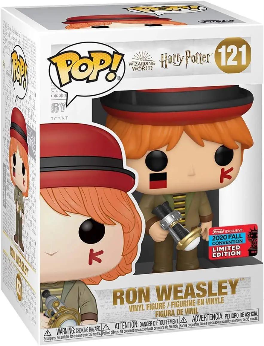 Фигурка коллекционная Funko POP Ron Weasley Рон Уизли с чемпионата мира по квидичу №121 Exclusive (06/121) - фото 2