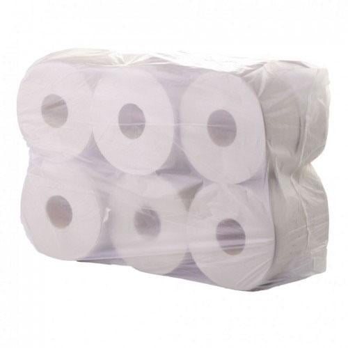 Туалетная бумага Clean Point Джамбо однослойная 120 м 12 шт. Белый (1.120.0)