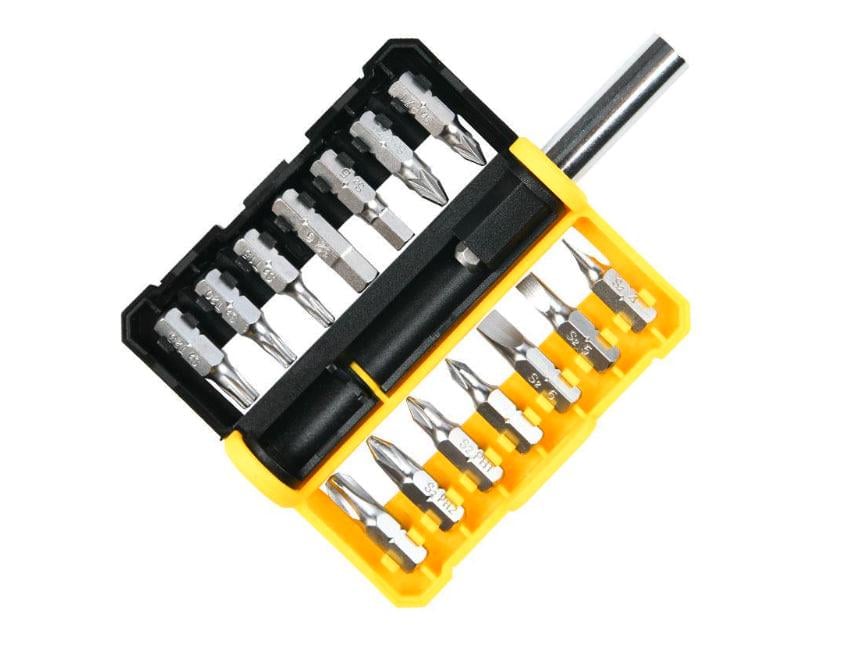 Набор бит инструментов 15пр DeliTols EDL251201 (27206985)