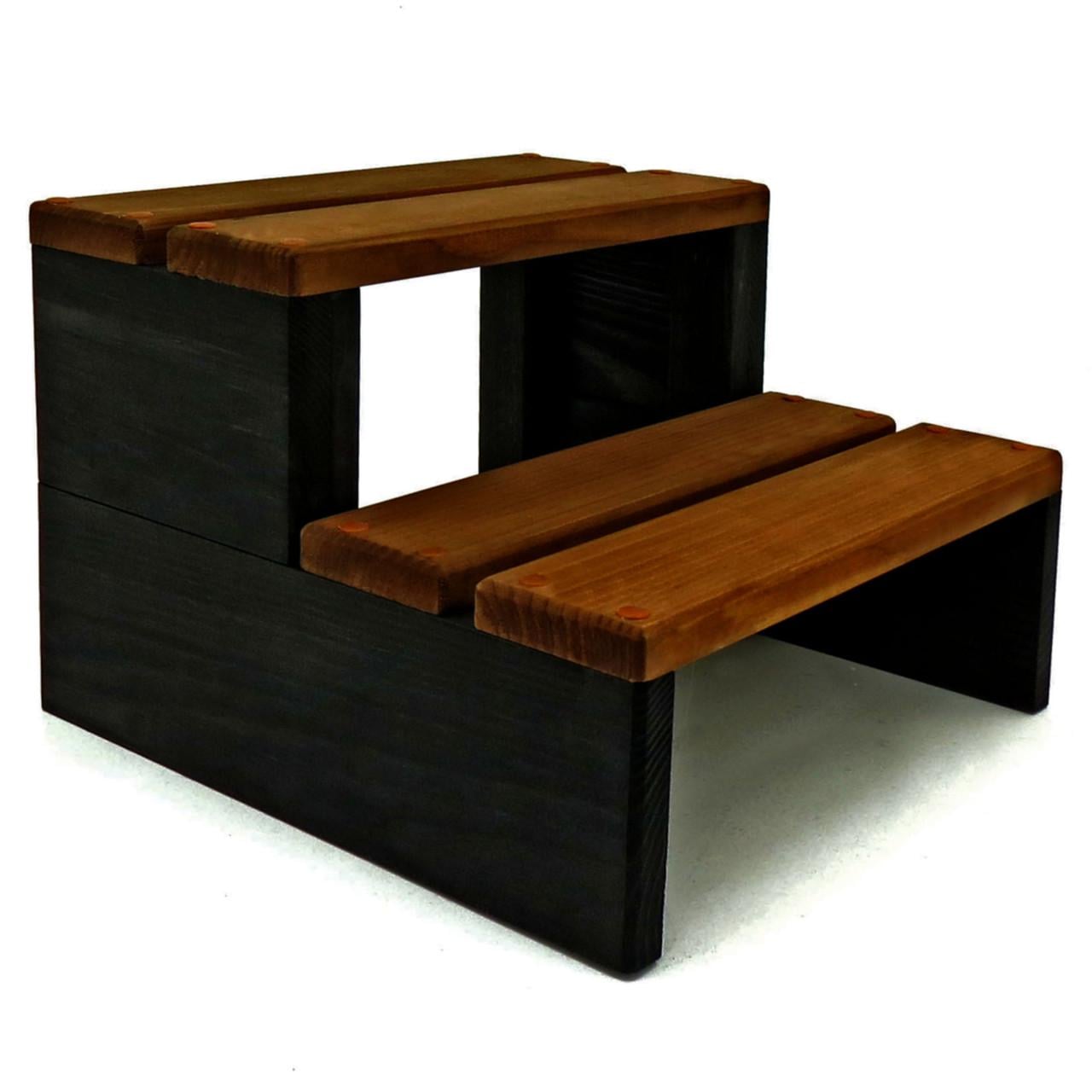 Скамейка-ступенька из дерева Ниагара Венге/Латте (ССТ-00071216)