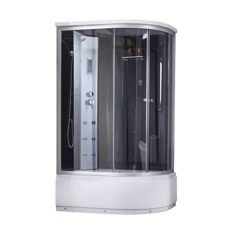 Гидромассажный бокс Lidz Tani LTSBM12080LSATHIGHGR 120x80x219 см Сатин (74615)