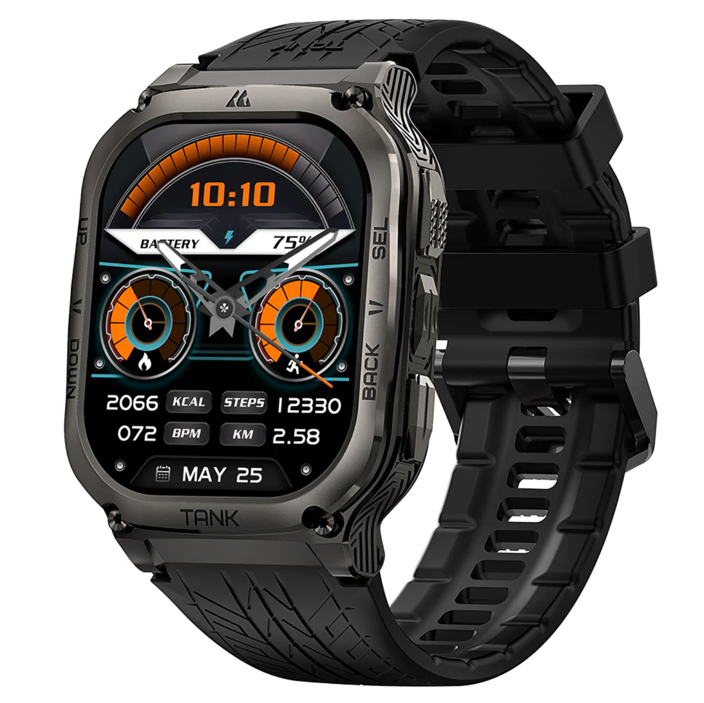 Смарт-часы тактические Kospet Tank M3 Black