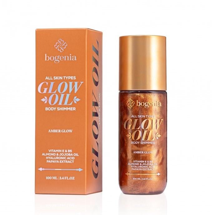 Масло-шимер для тела Bogenia Glow Oil Body Shimmer Amber Glow 100 мл Масло-шимер для тела Bogenia Glow Oil Body Shimmer Amber Glow 100 мл