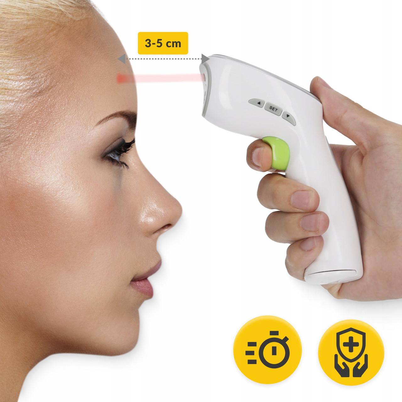 Термометр безконтактний 4fizjo MED+ інфрачервоний (P-5905973402064) - фото 4 Термометр безконтактний 4fizjo MED+ інфрачервоний (P-5905973402064) - фото 4