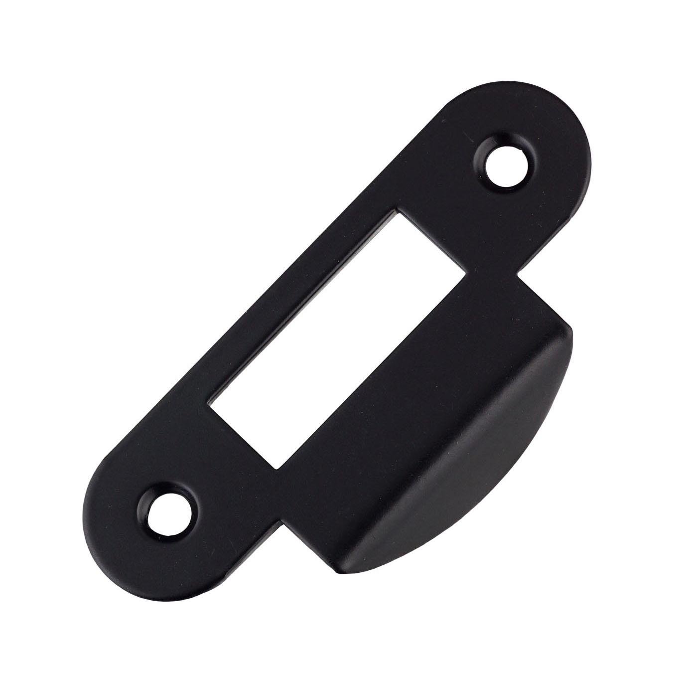 Ответная планка для замка AGB Mediana/Centro с загнутым отбойником Черный (B01000.13.93) - фото 1 Ответная планка для замка AGB Mediana/Centro с загнутым отбойником Черный (B01000.13.93) - фото 1