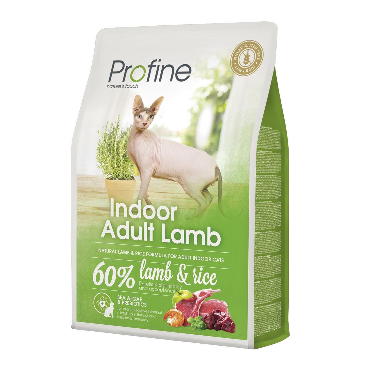 Корм сухий для котів, які живуть в приміщенні Profine Cat Indoor з ягням 2 кг (11236989) - фото 1