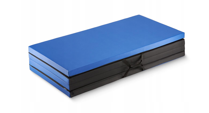 Мат гімнастичний 4fizjo складаний XL 240х120х5 см Blue (P-5907739319715)