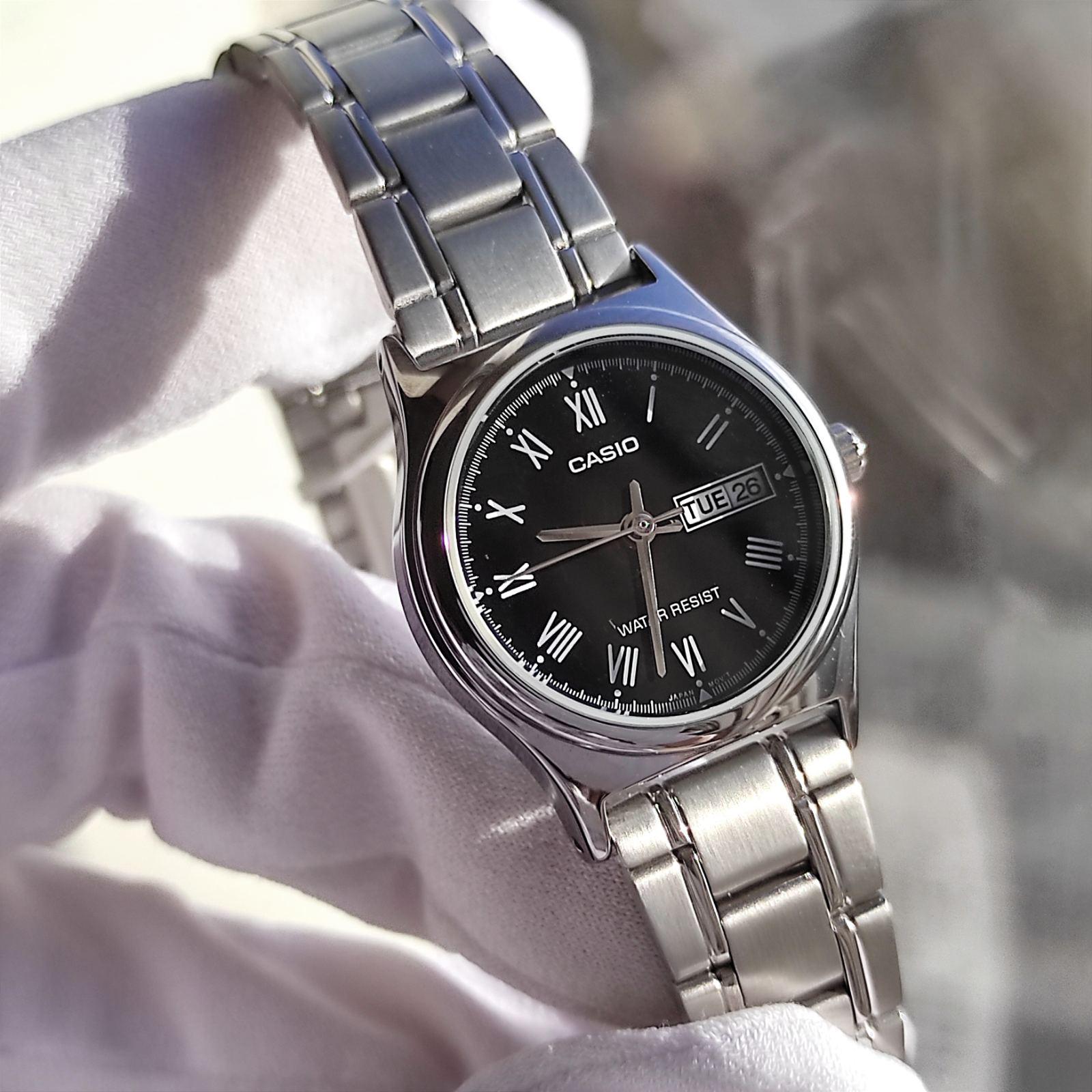 Наручний годинник жіночий Casio LTP-V006D-1BUDF - фото 6 Наручний годинник жіночий Casio LTP-V006D-1BUDF - фото 6