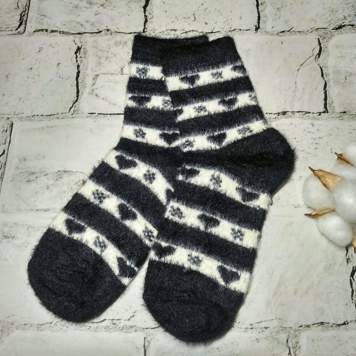 Термошкарпетки жіночі Серце норка/кашемір р. 37-41 (C0508-5) Термошкарпетки жіночі Серце норка/кашемір р. 37-41 (C0508-5)