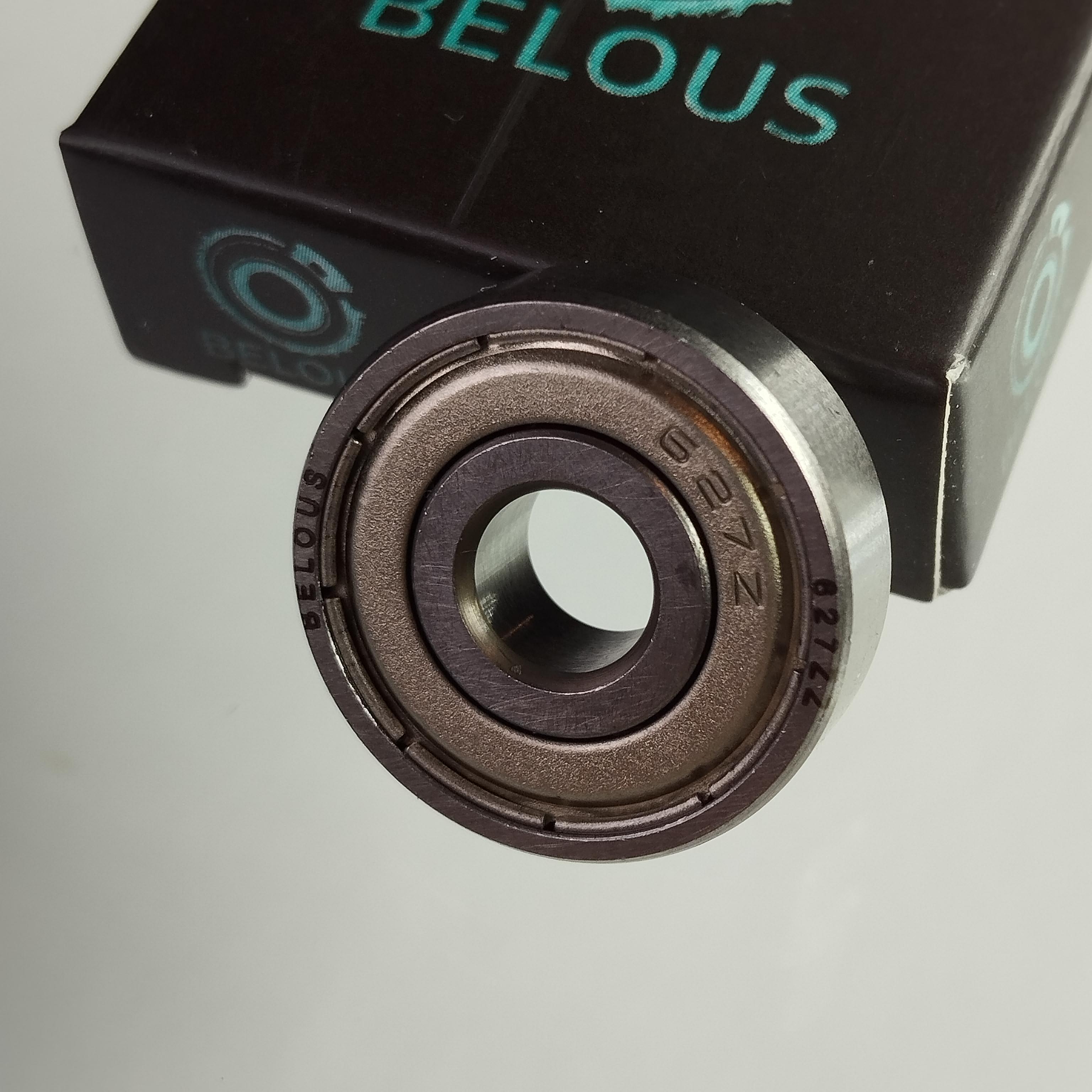 Підшипник BELOUS 627 ZZ кульковий однорядний 7 мм x 22 мм x 7 мм gcr15 ABEC3 rpm5000 (100196)