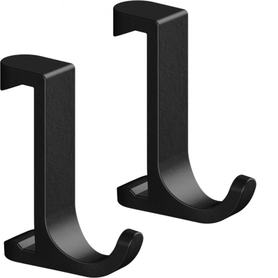 Крючок для полотенец Hansgrohe WallStoris тонкий 2 шт. Matt Black (27929670)