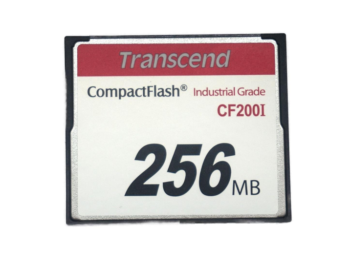 Карта пам'яті промислова Transcend Compact Flash CF200I Industrial Grade 256 MB (23438181)