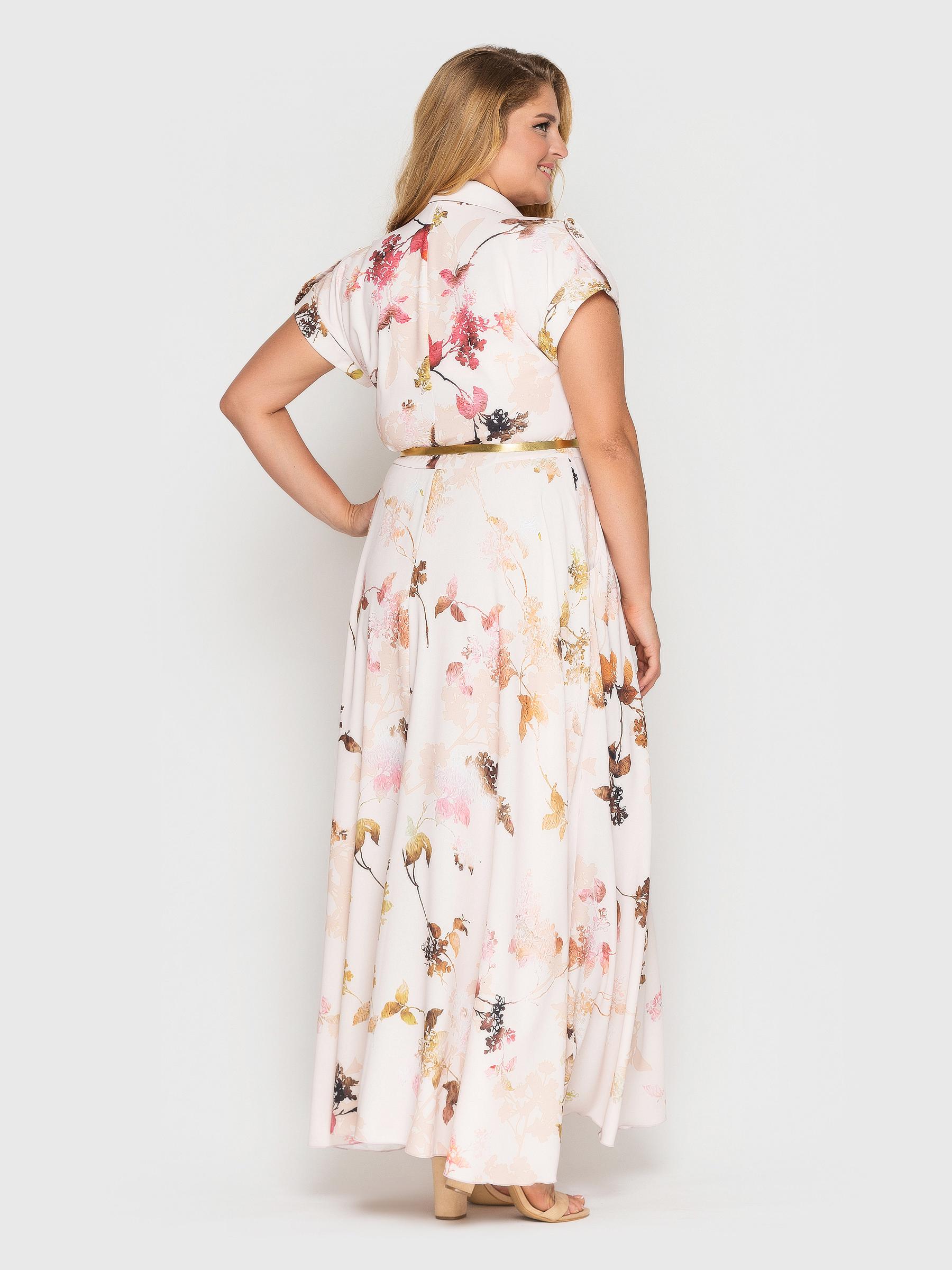 Cукня VLAVI Альона р. 54 Пудра (114303-54) - фото 3 Cукня VLAVI Альона р. 54 Пудра (114303-54) - фото 3