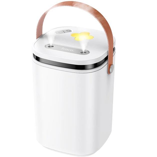 Увлажнитель воздуха Hoco HX35 Mist 2L LED-подсветка double spray humidifier 3 режима распыления для сна и работы Белый (23b0fdee)