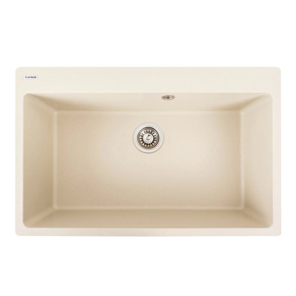 Мийка для кухні гранітна Platinum 7850 Bogema Айворі матовий (SP000038054) Мийка для кухні гранітна Platinum 7850 Bogema Айворі матовий (SP000038054)