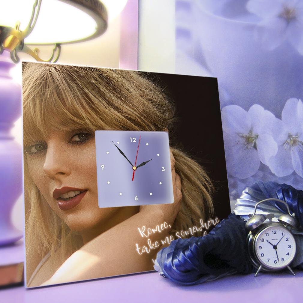 Часы Певица Тейлор Свифт 260x260 мм (C04662) - фото 3 Часы Певица Тейлор Свифт 260x260 мм (C04662) - фото 3