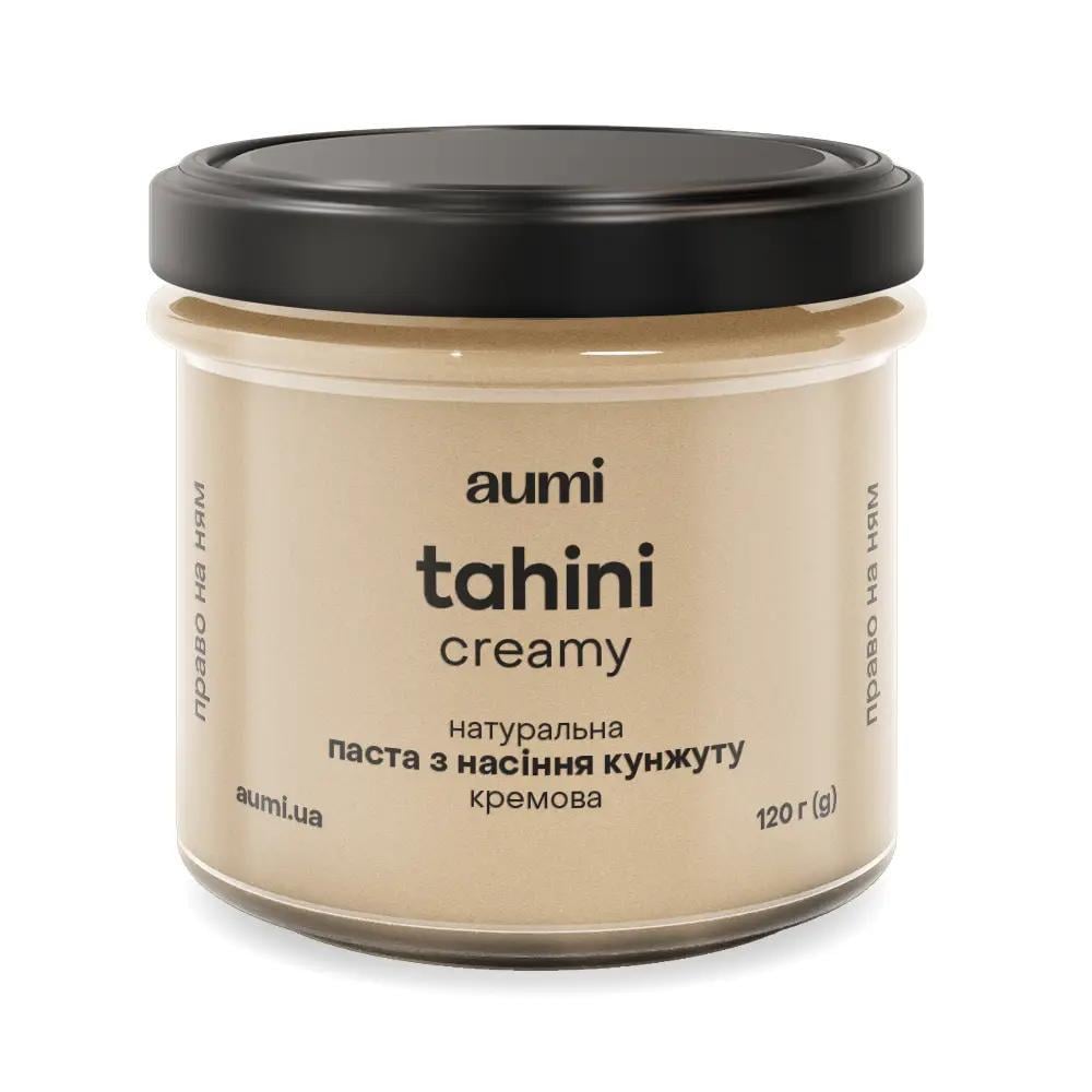 Паста из семян кунжута/тахини Aumi 120 г