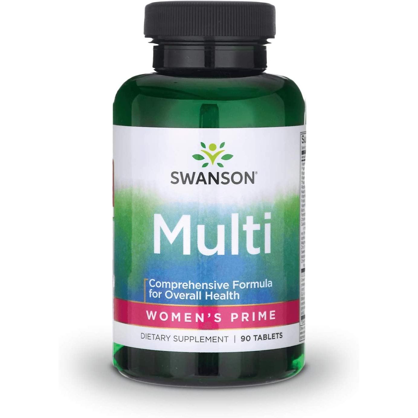Вітамінно-мінеральний комплекс Swanson Multi Women's Prime 90 Tabs