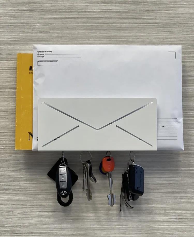 Ключница NC Home Letterbox Белый (110291)