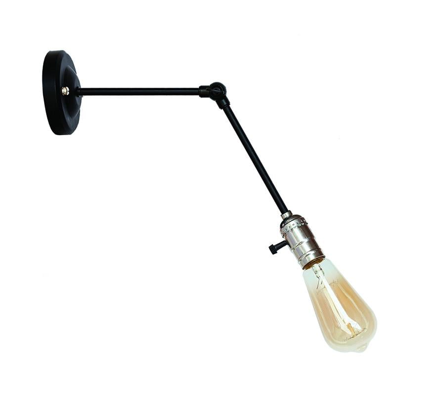 Бра 752WK3401-1 Хром/Чорний (LVS04363) - фото 1 Бра 752WK3401-1 Хром/Чорний (LVS04363) - фото 1