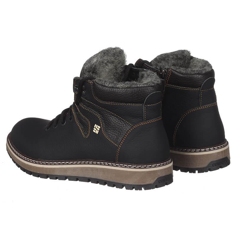 Ботинки мужские Barzoni 333 кожаные р. 40 Черно-коричневый (10015) - фото 3 Ботинки мужские Barzoni 333 кожаные р. 40 Черно-коричневый (10015) - фото 3