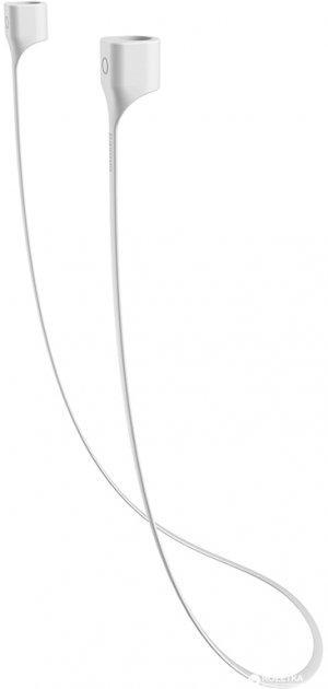 Держатель для наушников Baseus Earphone Strap For AirPods ACGS-A0G Gray/White