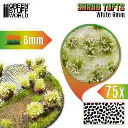 Кущики для моделювання GSW White Green Shrub (13010) - фото 2