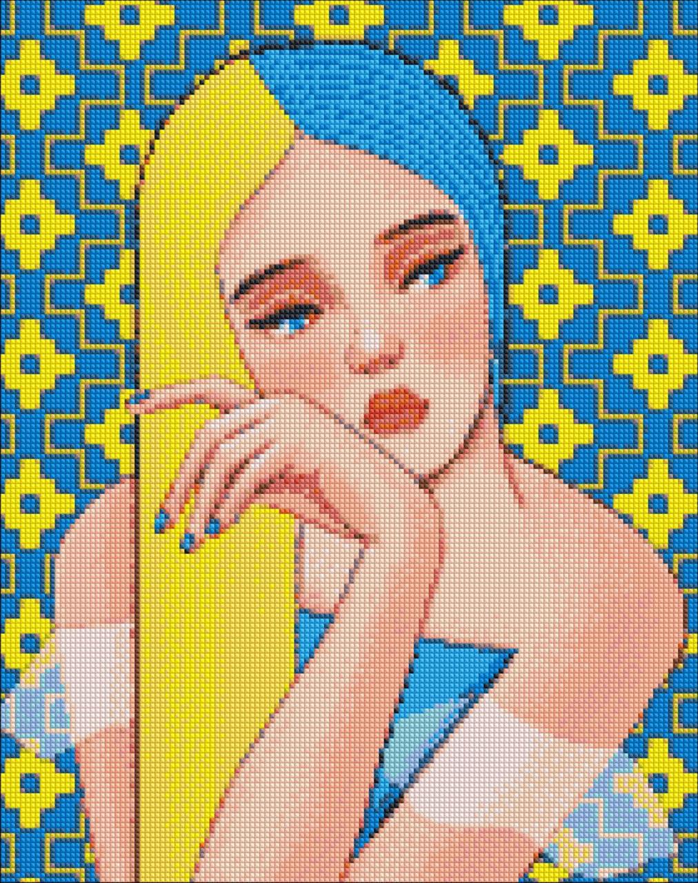 Набор алмазной мозаики Непреклонная 40x50 см (AMO7243)