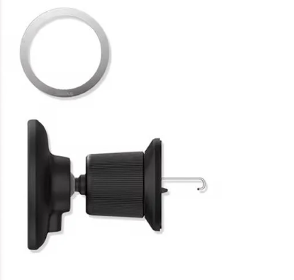 Автоматический держатель BASEUS магнитный для телефона с беспроводной зарядкой CW01 Magnetic 15 W Black (C40141001111-00)