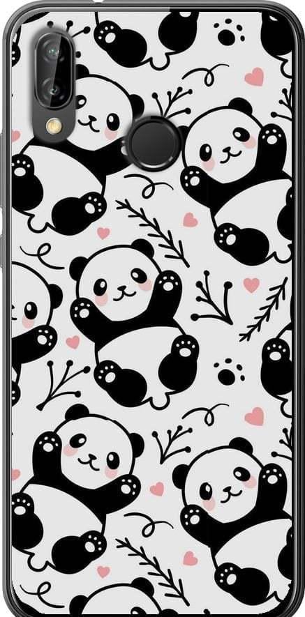 Чехол на Huawei P20 Lite Панды (4318u-1410-42517)