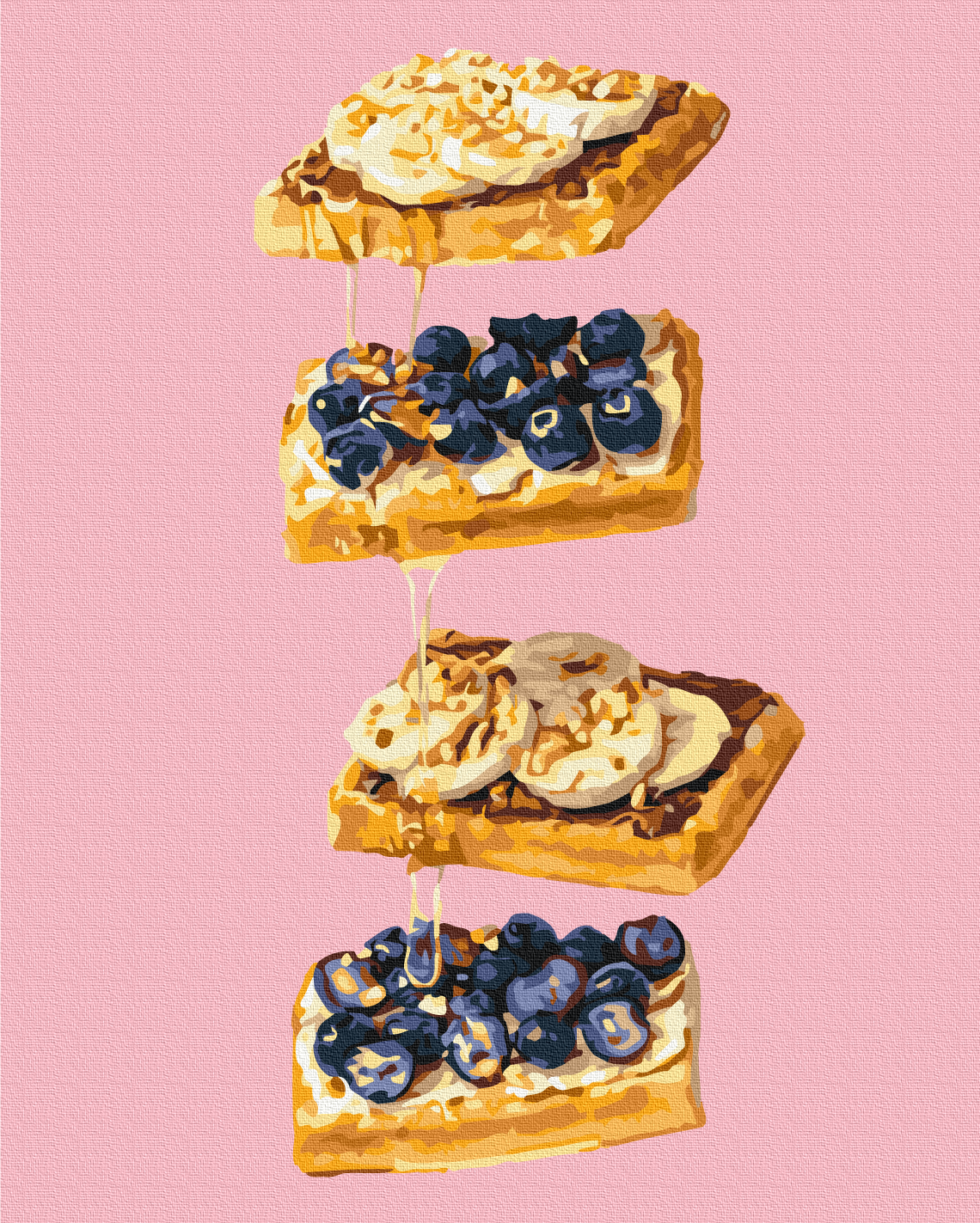 Картина по номерам Brushme Сладкая история 40x50 см (BS53992)