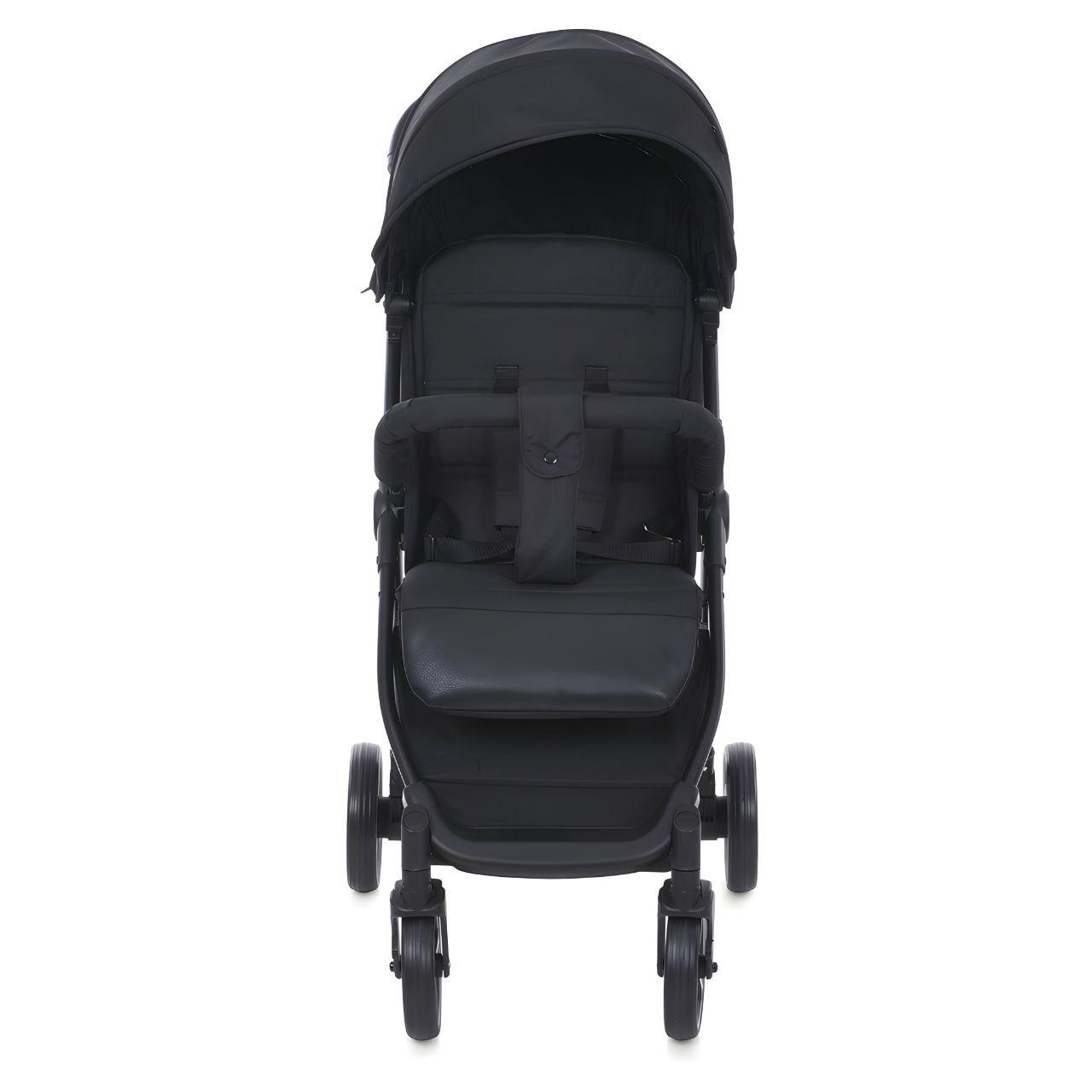 Коляска-книжка прогулочная Bambi M 4249-2 максимальная нагрузка до 25 кг Black Matt (24041462) - фото 4