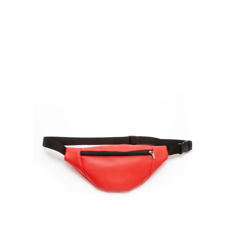Сумка бананка на пояс Hoso MSH 33x14x5 см Красный