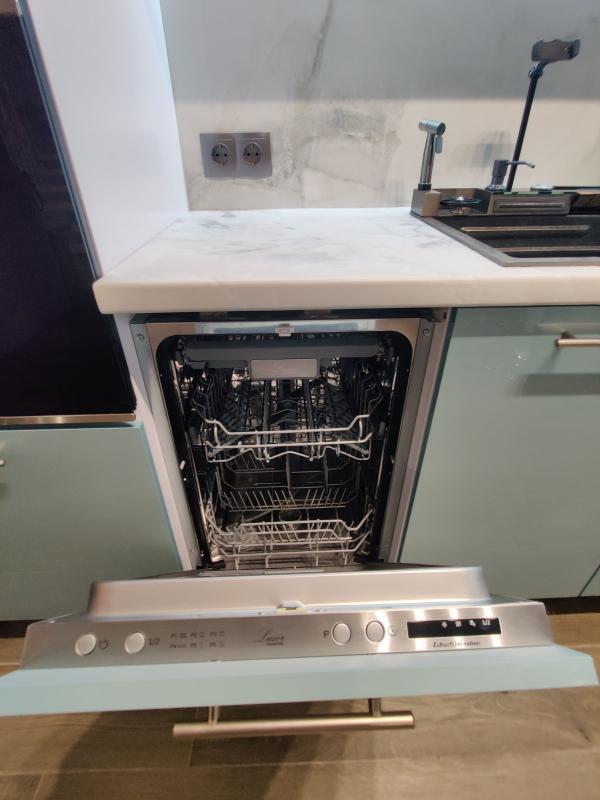 Посудомийна машина Luxor AQPLP 4513 Bio Steril LED Monitor LCD с Fingerprint Protect з корзинами для посуду 3 шт. з металевою прихваткою (27211305) - фото 11