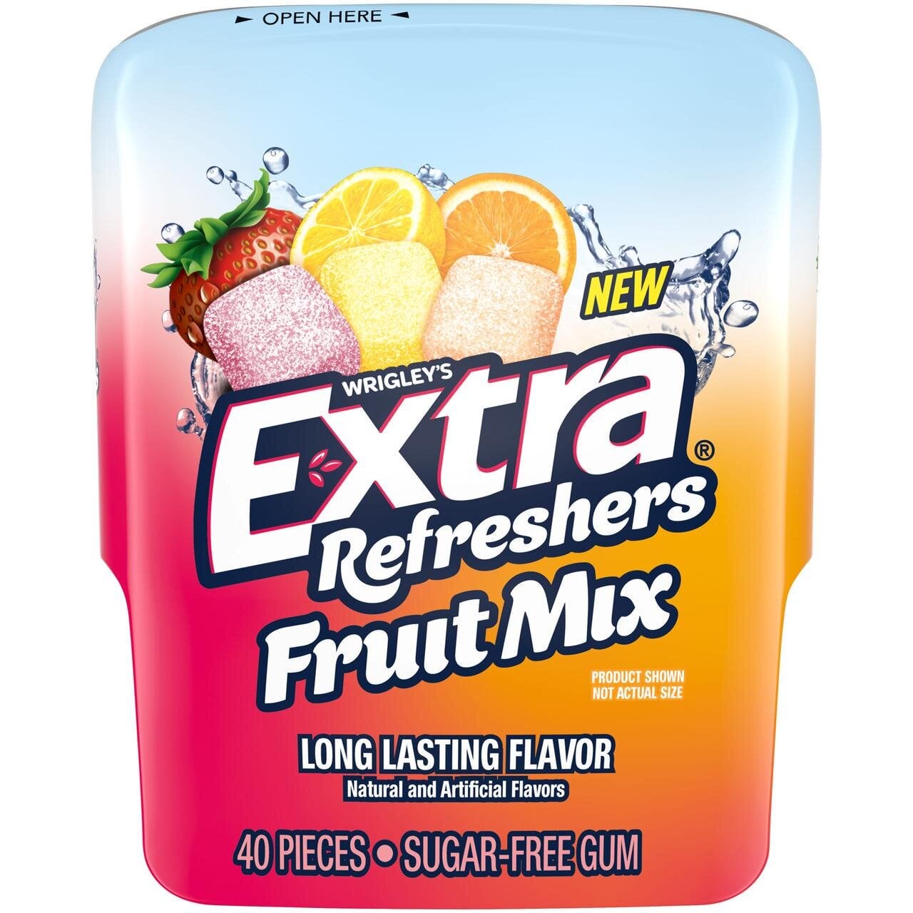 Жуйки Extra Refreshers Fruit Mix bugar free 40 шт (1653706803)