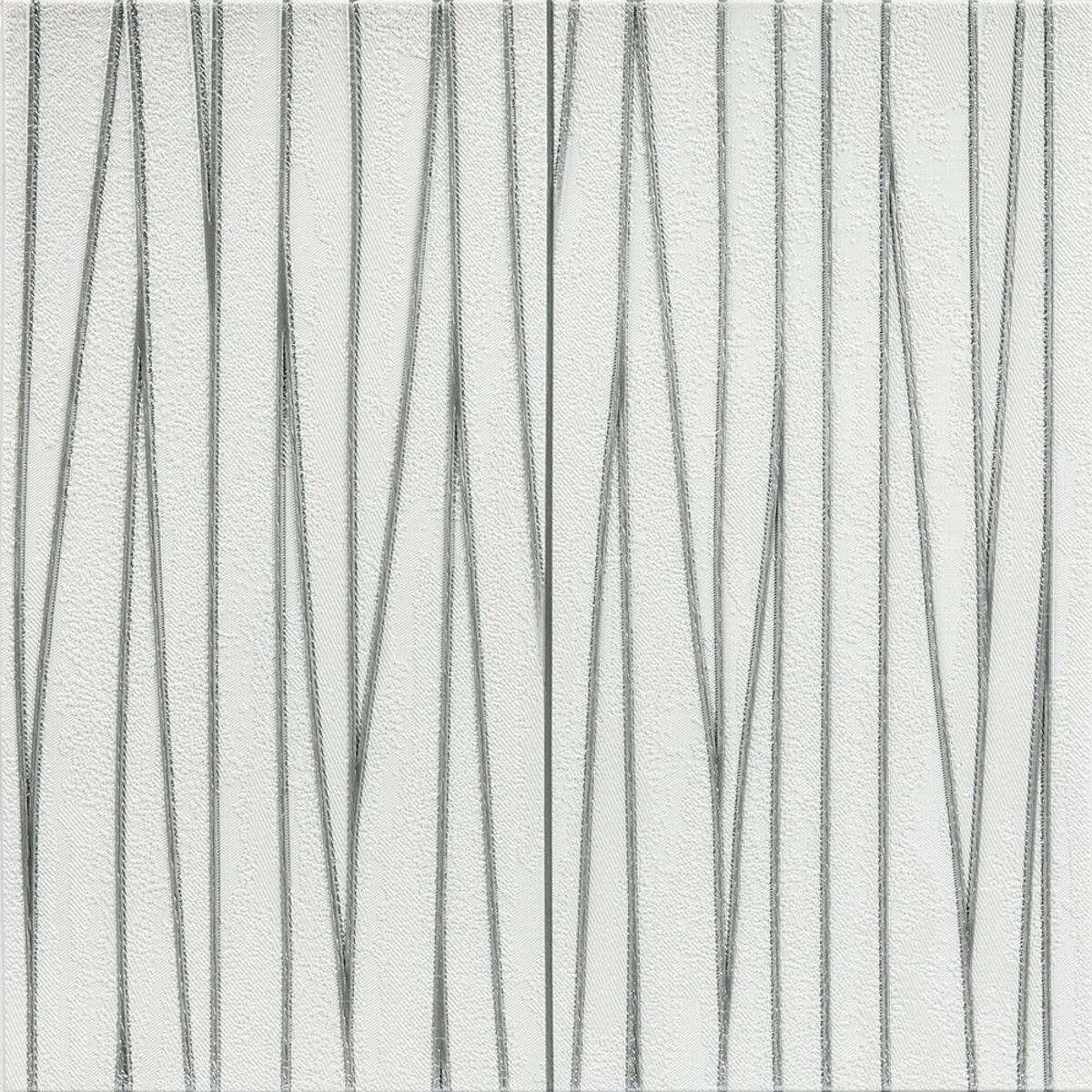 Панель самоклеящаяся 441 700х700х5 мм Серебряные ленты SW-00001185